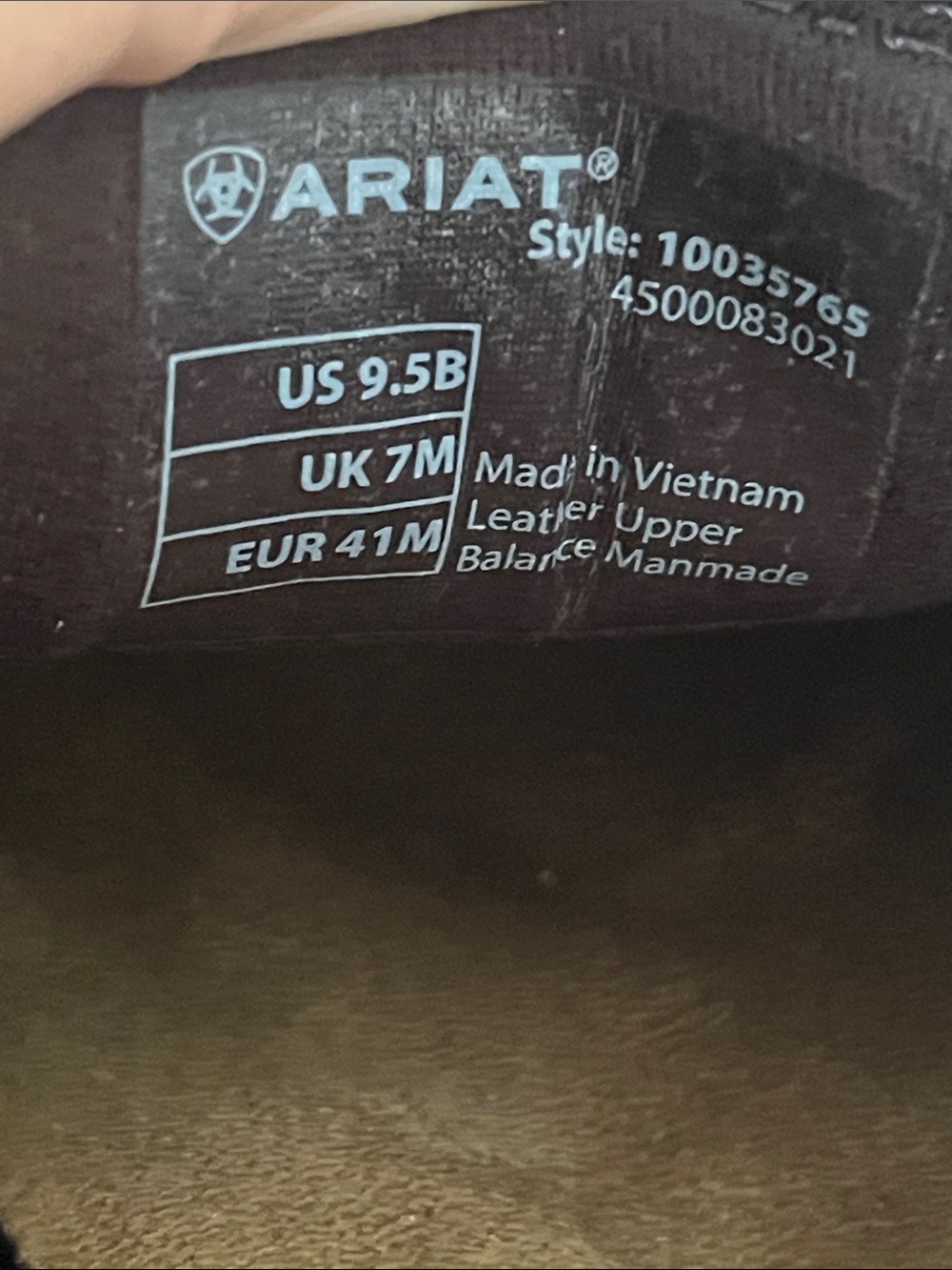 Ariat Brown Floral Slip-On Loafers Women’s 9.5B - Picture 2 of 11